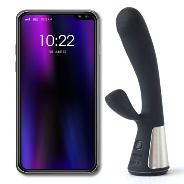 Kiiroo OhMiBod Fuse — Rabbit Vibrator, App-Controlled, Black — App-Controlled Sex Toys