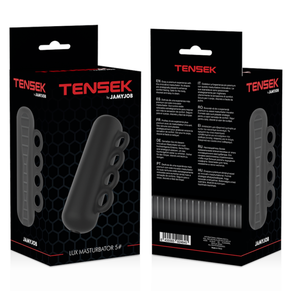 Jamyjob Extreme Tensek 5 — Male Masturbator, Black — Male Masturbators — view 5
