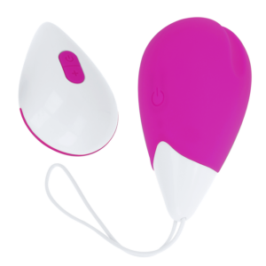Ohmama Textured — Vibrating Egg, Remote Control, Purple — Remote Control Vibrators