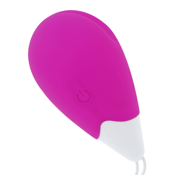 OH MAMA HUEVO VIBRADOR 10 MODOS - LILA Y BLANCO Ohmama Textured — Vibrating Egg, Remote Control, Purple — Remote Control Vibrators — view 3