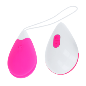 Ohmama Textured — Vibrating Egg, Remote Control, Pink — Remote Control Vibrators — view 2