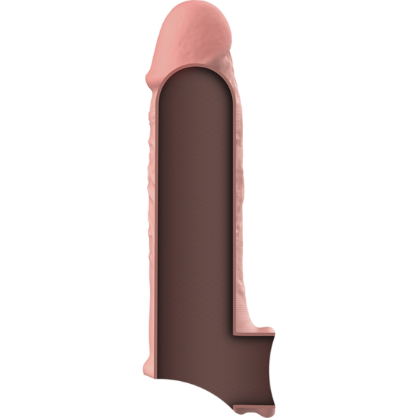 VirilXL Liquid Silicone V9 — Penis Extension Sleeve, Natural — Penis Accessories — view 8