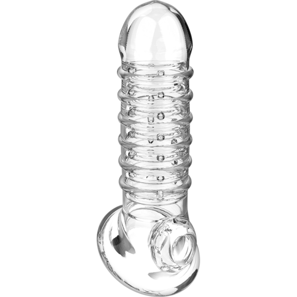 VirilXL V15 — Penis Extension Sleeve, Transparent — Penis Accessories — view 3