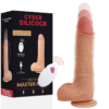Cyber Silicock Master Huck — Thrusting Vibrator, Remote Control — Realistic Vibrators