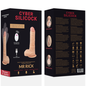 Cyber Silicock Mr Rick — Thrusting Dildo, Remote Control — Realistic Vibrators — view 4