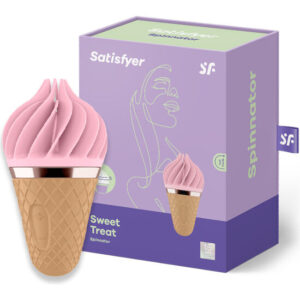 Satisfyer Sweet Treat Spinnator — Rotating Vibrator, Waterproof — Clitoral Stimulators — view 3