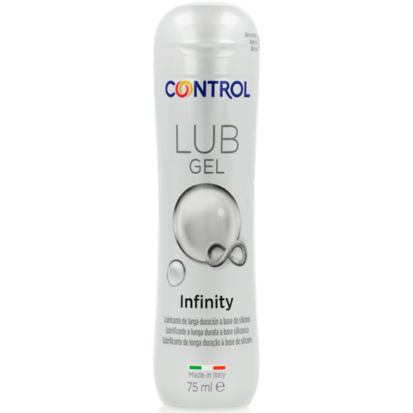 Control Lub Gel Infinity — Silicone Lube, 75 ml — Anal Lubricants