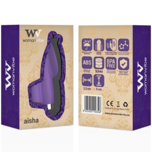 Womanvibe Aisha — Finger Vibrator, Silicone — Clitoral Stimulators — view 2