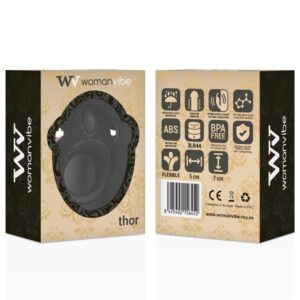 Womanvibe Thor — Vibrating Cock Ring, Silicone — Couples — view 2