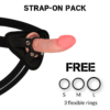 Rockarmy Tiger — Strap-On Dildo, Dual Density, 14 cm — Non-Vibrating Harnesses