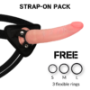 Rockarmy Crusader — Strap-On Dildo, Dual Density, 21.5 cm — Non-Vibrating Harnesses