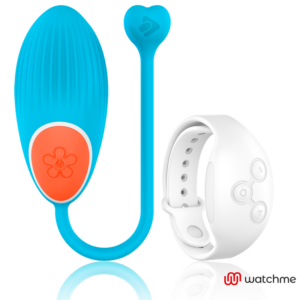 Wearwatch Watchme — Vibrating Egg, Blue with White Watch — Clitoral Stimulators — view 2