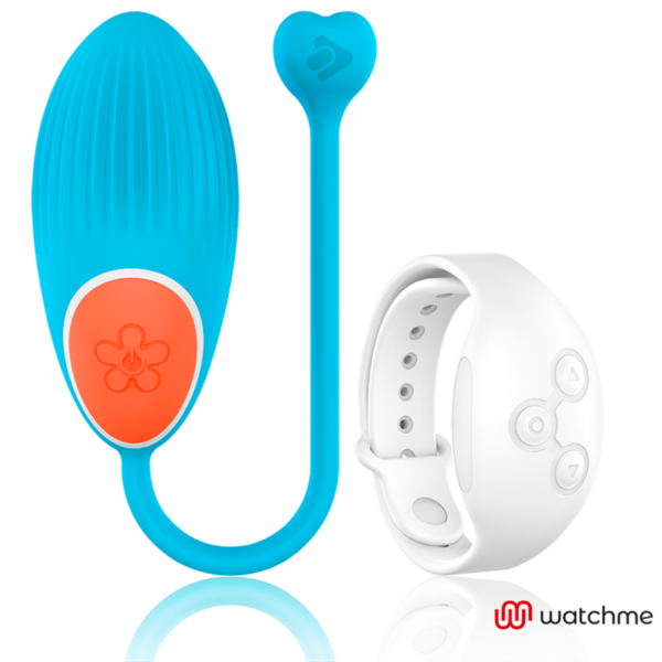 Wearwatch Watchme — Vibrating Egg, Blue with White Watch — Clitoral Stimulators — view 2