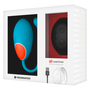 Wearwatch Watchme — Vibrating Egg, Blue with Black Watch — Clitoral Stimulators — view 4