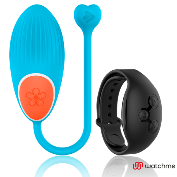 Wearwatch Watchme — Vibrating Egg, Blue with Black Watch — Clitoral Stimulators — view 7