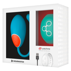 Wearwatch Watchme — Vibrating Egg, Blue with Teal Watch — Clitoral Stimulators — view 3