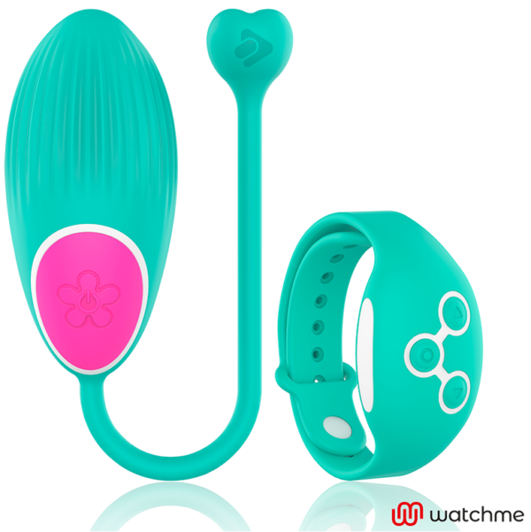 Wearwatch Watchme — Vibrating Egg, Teal with Matching Watch — Clitoral Stimulators — view 7