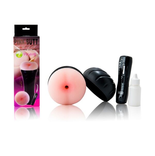 Baile Pure Skin Anus — Vibrating Masturbator — Vibrating Textured Sleeves — view 3