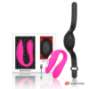 Wearwatch Dual — Couples Vibrator, Fuchsia with Black Watch — Clitoral Stimulators