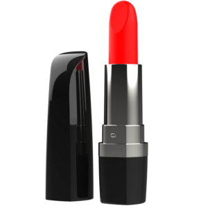 Intense Lippsy — Lipstick Vibrator, Black — Clitoral Stimulators — view 2