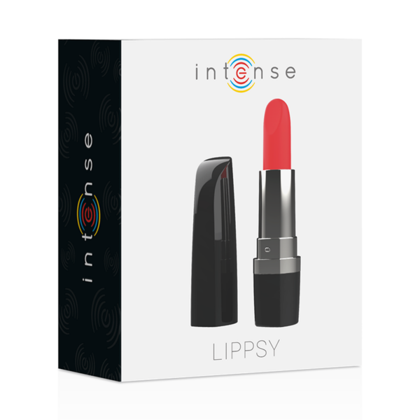 Intense Lippsy — Lipstick Vibrator, Black — Clitoral Stimulators — view 6