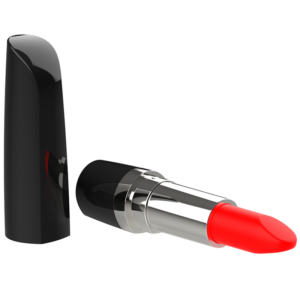 Intense Lippsy — Lipstick Vibrator, Black — Clitoral Stimulators — view 3
