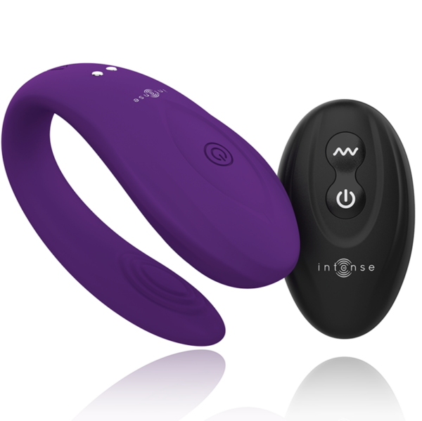 Intense Bruno Partner — Couples Vibrator, Remote Control, Lilac — Clitoral Stimulators