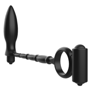 Addicted Toys — Vibrating Cock Ring, Butt Plug — Anal — view 2