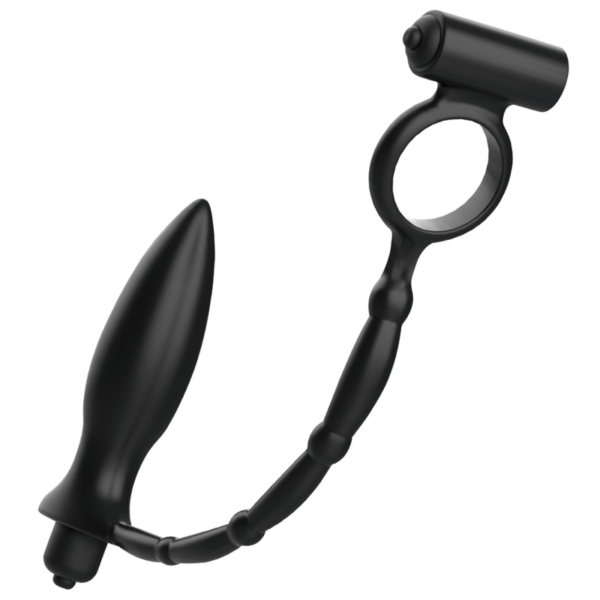 Addicted Toys — Vibrating Cock Ring, Butt Plug — Anal