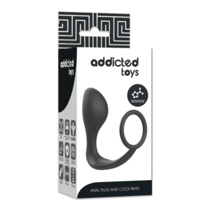 Addicted Toys — Prostate Massager, Silicone, Cock Ring — Anal — view 3