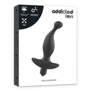 Addicted Toys Model 1 — Prostate Vibrator, Black — Anal — view 2
