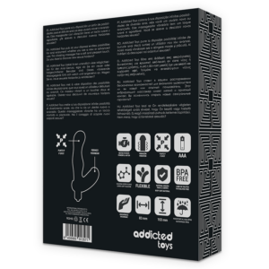 Addicted Toys P-Spot Vibe — Prostate Vibrator, Black — Anal — view 3
