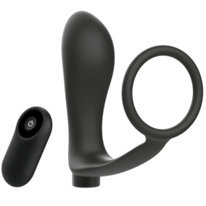 Addicted Toys — Prostate Vibrator, Remote Control, Cock Ring — Anal