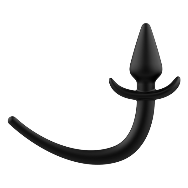 Addicted Toys Puppy — Tail Butt Plug, Black — Anal — view 5