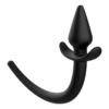 Addicted Toys Puppy — Tail Butt Plug, Black — Anal