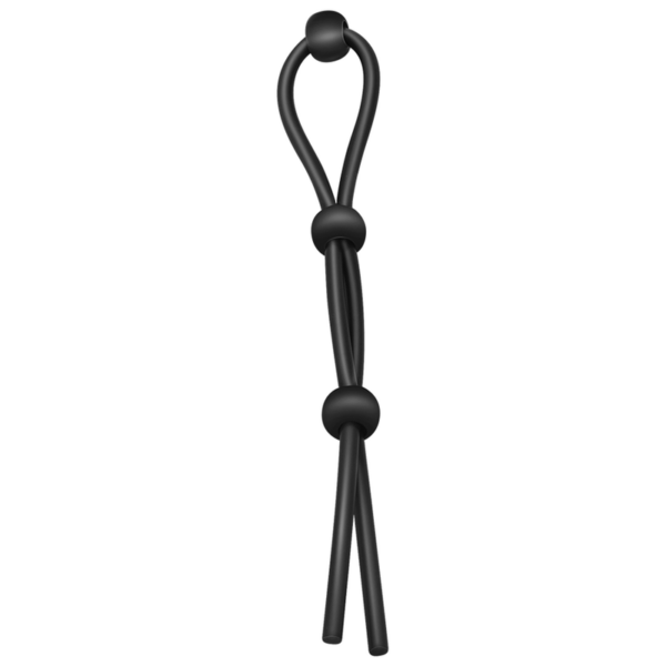 Addicted Toys 7-Piece — Cock Ring Set, Black — Classic Cock Rings — view 7