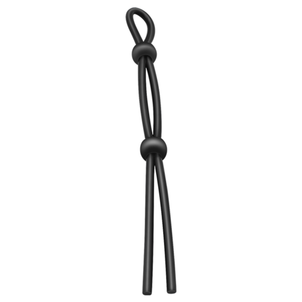 Addicted Toys 7-Piece — Cock Ring Set, Black — Classic Cock Rings — view 6