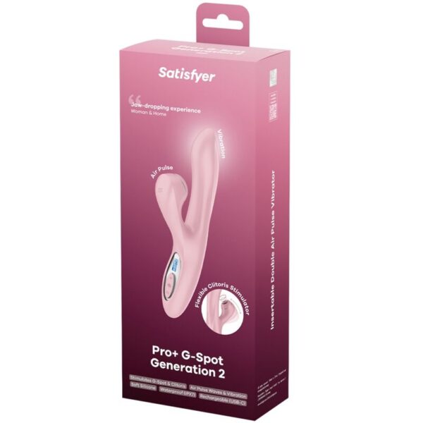 Satisfyer Pro+ G-Spot Gen 2 — Air Pulse Stimulator, Pink — Air Pulse Vibrators — view 8