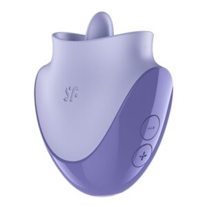 Satisfyer Tongue Dancer — Clitoral Vibrator, Rechargeable, Lilac — Clitoral Stimulators