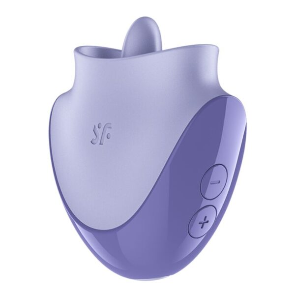 Satisfyer Tongue Dancer — Clitoral Vibrator, Rechargeable, Lilac — Clitoral Stimulators