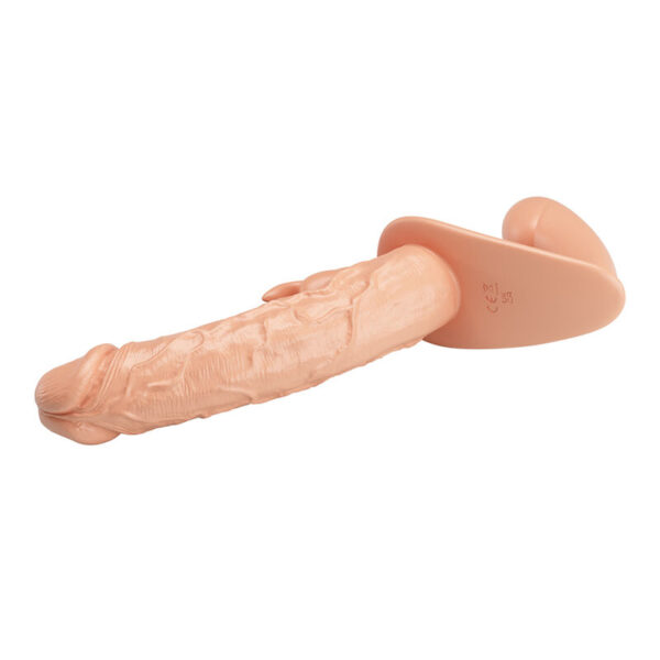 Baile Charlotte — Double Strap-On, Waterproof, Flesh — Couples — view 7