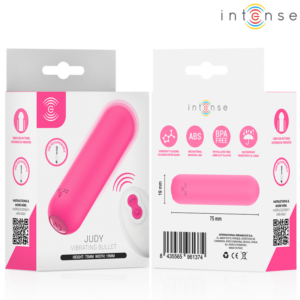 Intense Judy — Bullet Vibrator, Remote Control, Pink — Bullet Vibrators — view 3