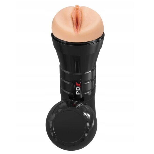 PDX Extreme Super Juicy Snatch — Male Masturbator, XXL, Light — Manual Strokers — view 5