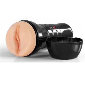 PDX Extreme Super Juicy Snatch — Male Masturbator, XXL, Light — Manual Strokers — view 2