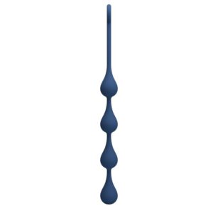 Mr Play — Anal Beads, Silicone, Size M, Blue — view 4
