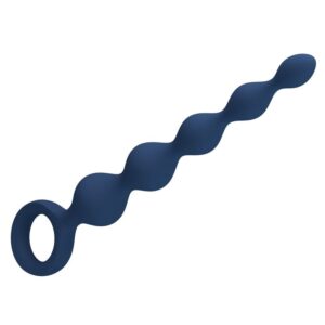 Mr Play — Anal Beads, Silicone, 20.4 cm, Blue — view 2