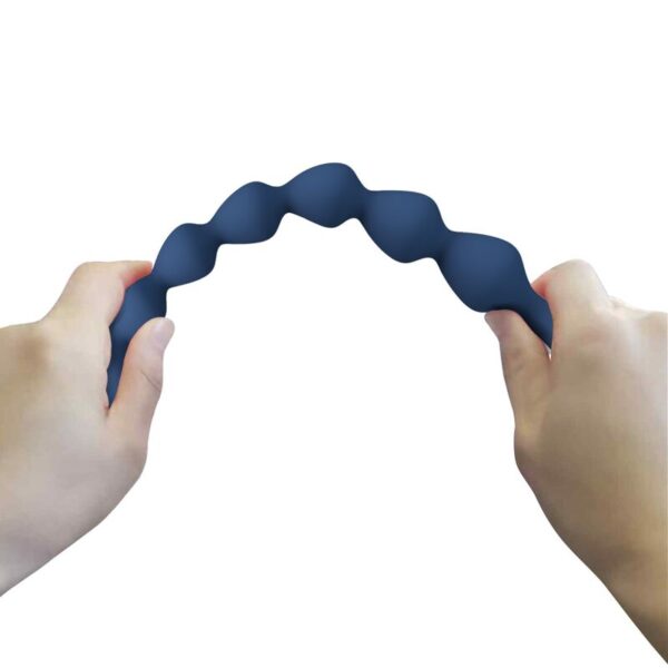 Mr Play — Anal Beads, Silicone, 26.7 cm, Blue — view 8