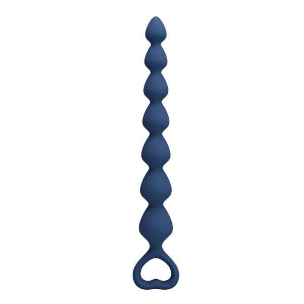 Mr Play — Anal Beads, Silicone, 26.7 cm, Blue — view 9