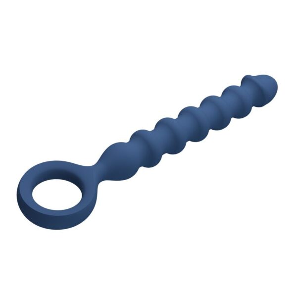 Mr Play — Anal Beads, Silicone, 28.5 cm, Blue — view 9