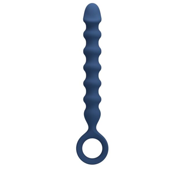 Mr Play — Anal Beads, Silicone, 28.5 cm, Blue — view 5